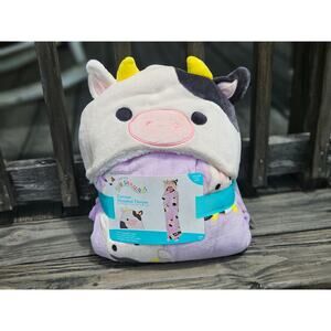 Squishmallows Connor Hooded Throw 50x40